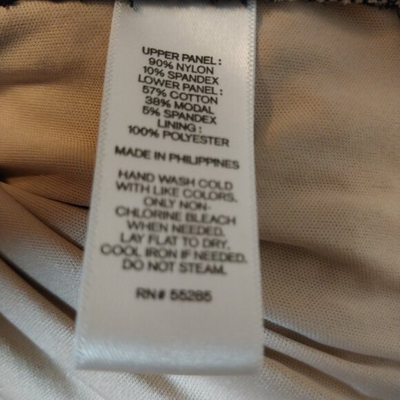 EXPRESS SIZE M LONG SLEEVE BLACK EMBROIDERED LACE BODYSUIT - Picture 10 of 11